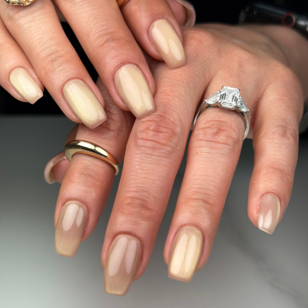 Cat Eye gel polish at CHIC NAILS in San Antonio To, TX