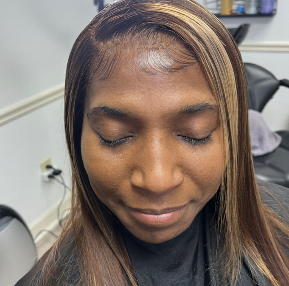 FRONTAL WIG INSTALL at Weave Fetish Cafe LLC in Lilburn, GA