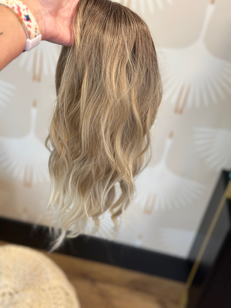 Hair Topper Consultation at Frey. Beauty Bar in Dubuque, IA