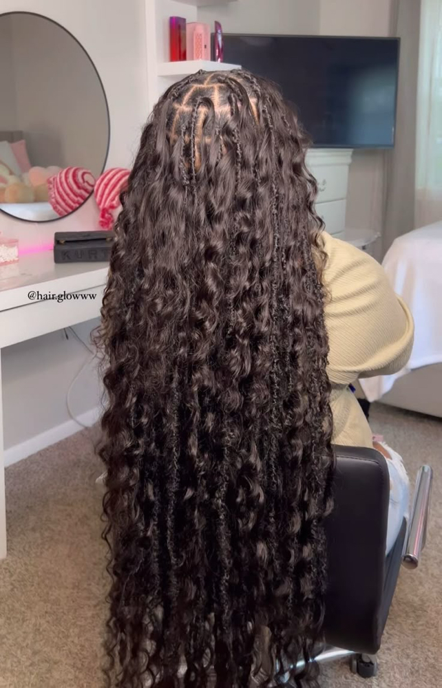 soft locs (boho)