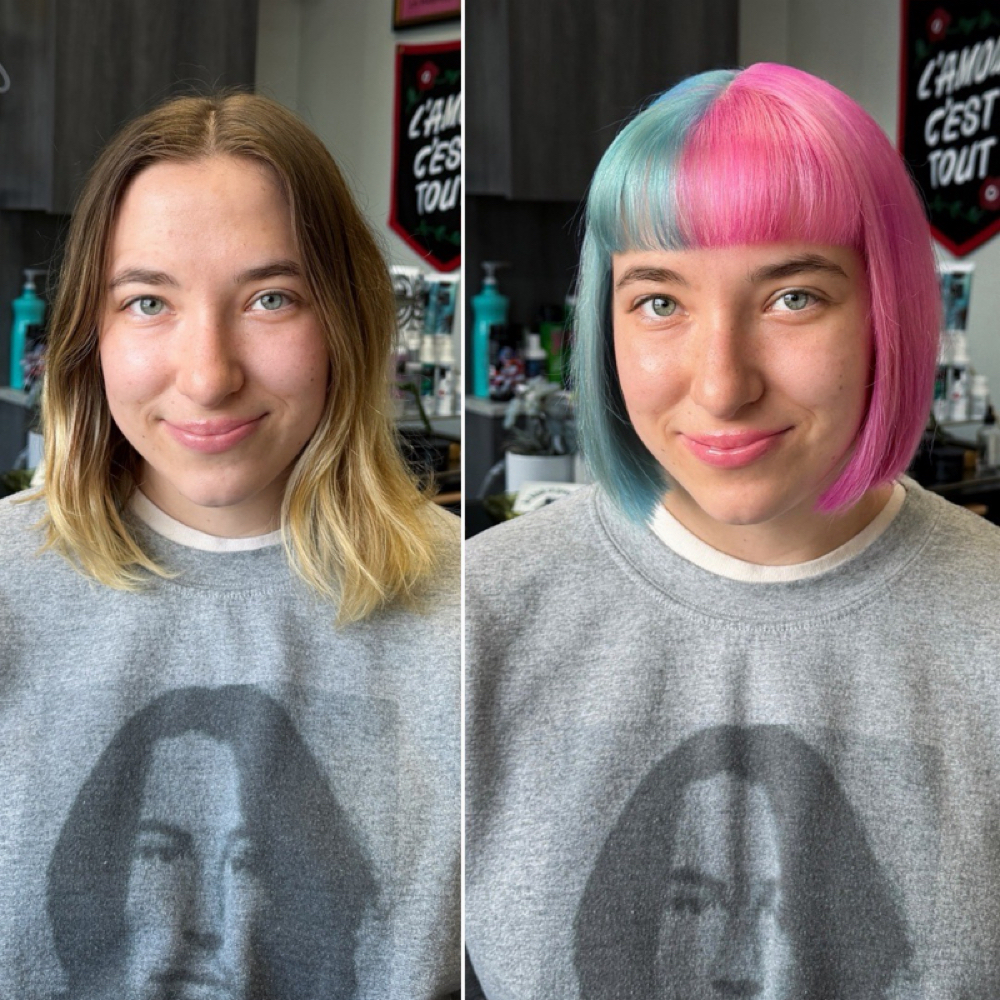 Color Transformation at Sarah Mendoza Hair - Rose Studio in Dallas, TX