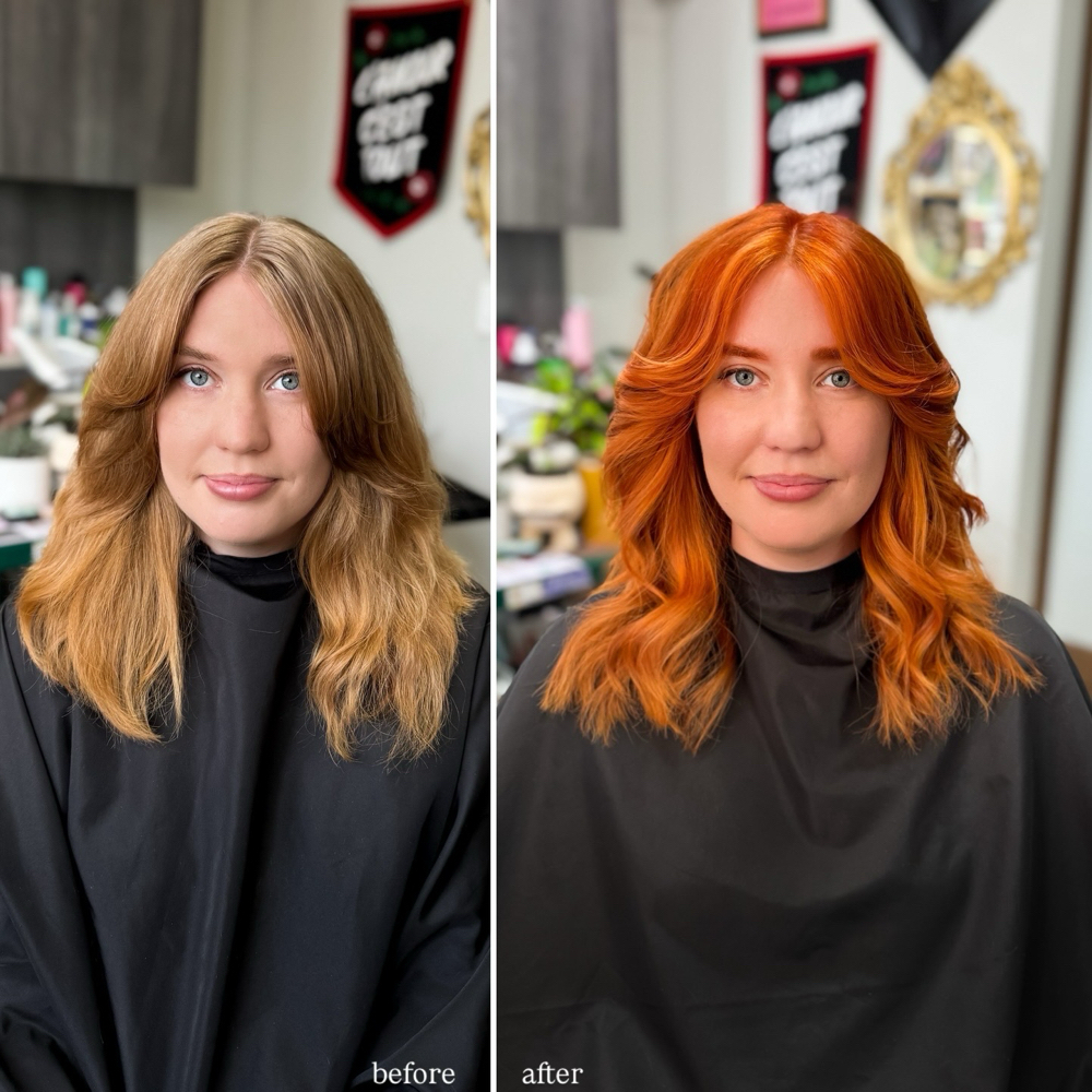 Color Transformation at Sarah Mendoza Hair - Rose Studio in Dallas, TX