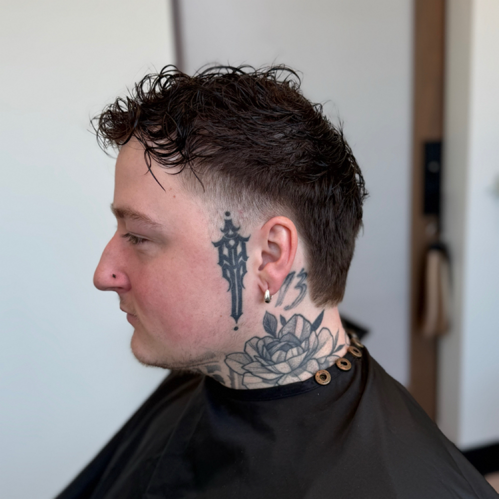 Mens Haircut at foiled hair studio in Rochester Hills, MI