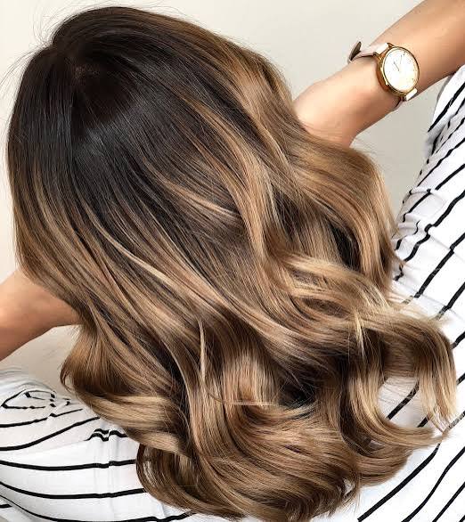 Balayage/foilayage