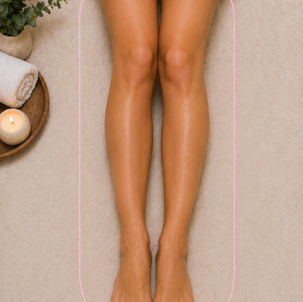 Full Legs at Bare Glow Studio in Chelsea, MI