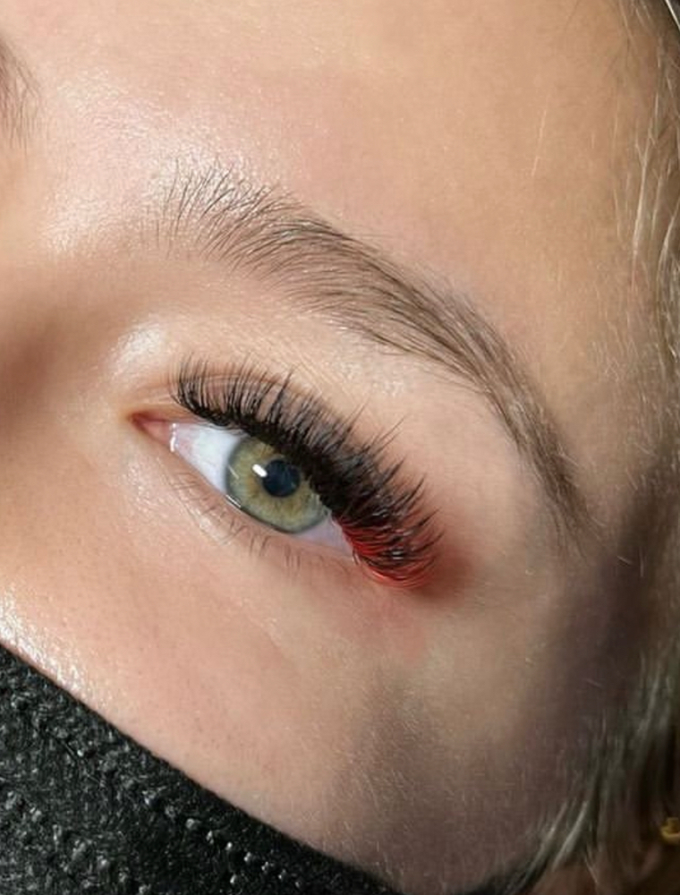Colored Lashes / Decals / Glitter