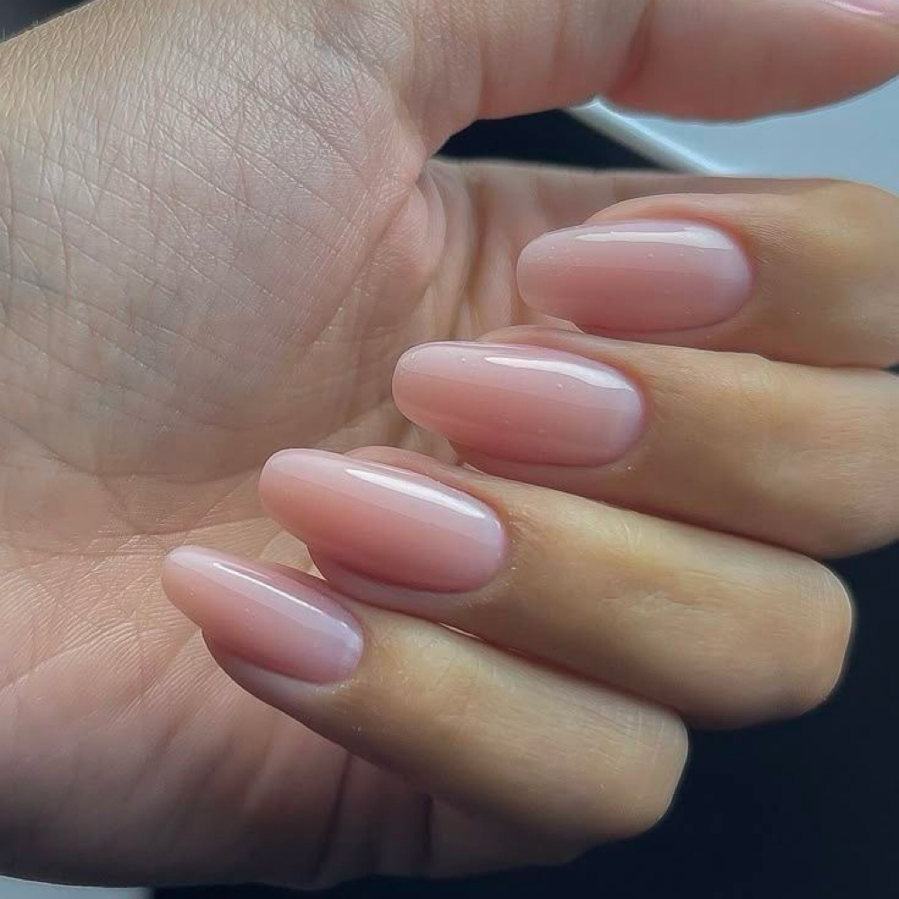 Builder gel with nail tips at Studio 27 Day Spa in Hampton, IA