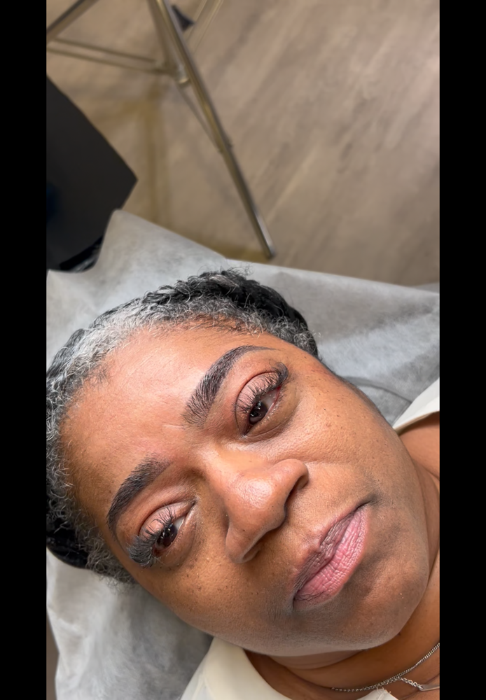 Ombre Powder Touch Up 6 Months at Top Brow in Humble, TX