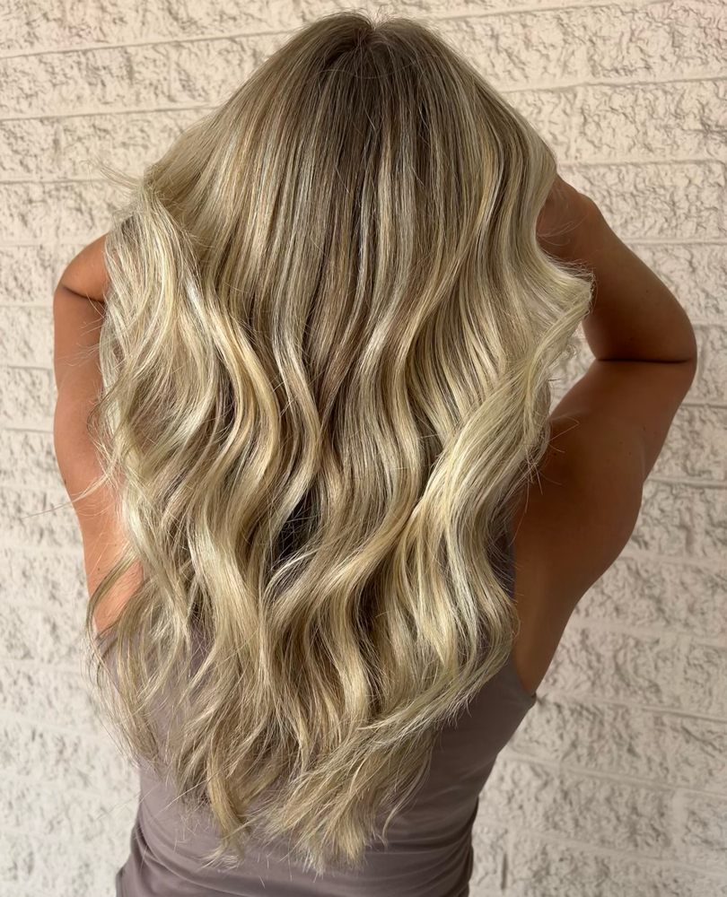 Full Highlights With Cut And Style at Kari V Hair in Westerville, OH