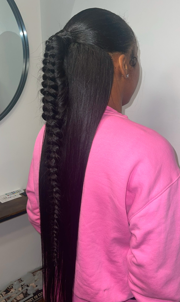 Half up/Half Down