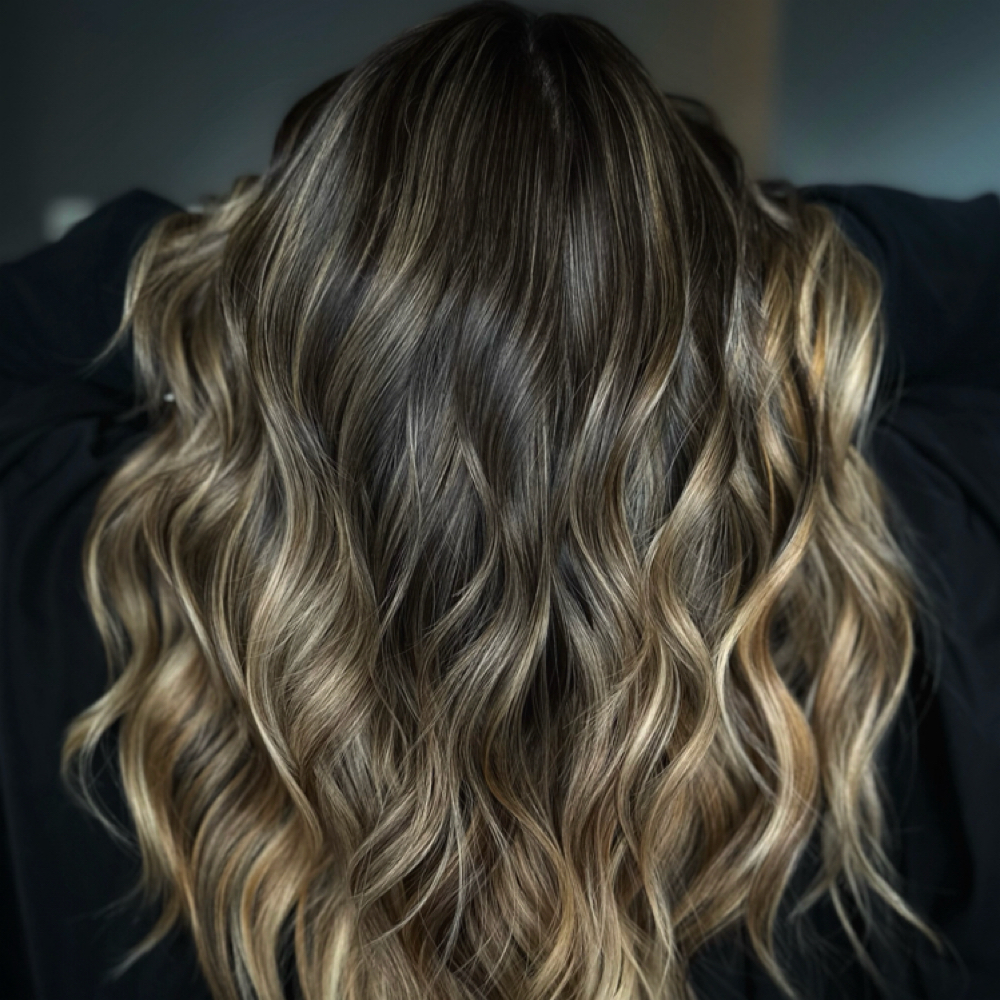 Luxe Blonde Balayage + Haircut at ARIE HAIR&COLORIST in Alamo, CA