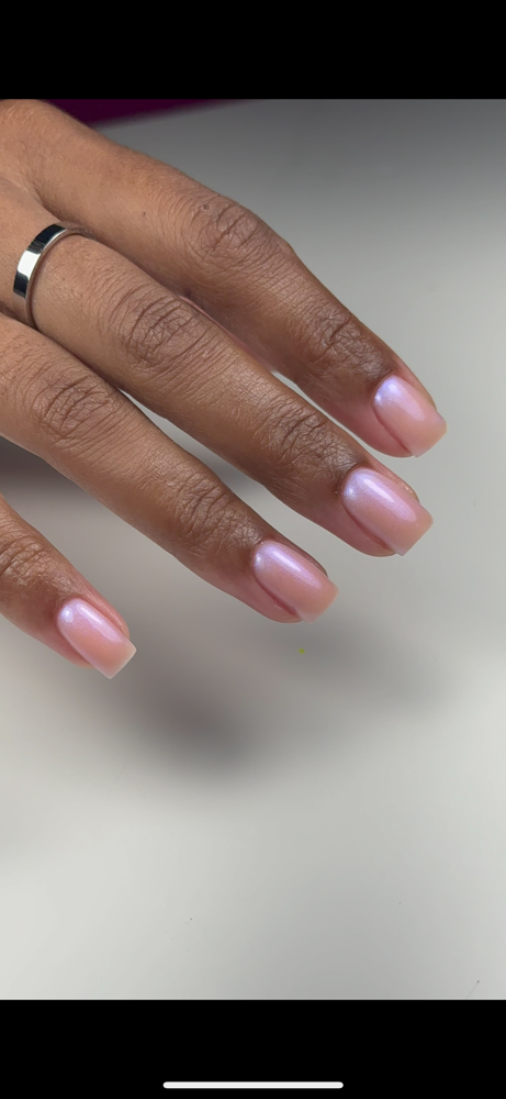 Structured Mani / Solid Color
