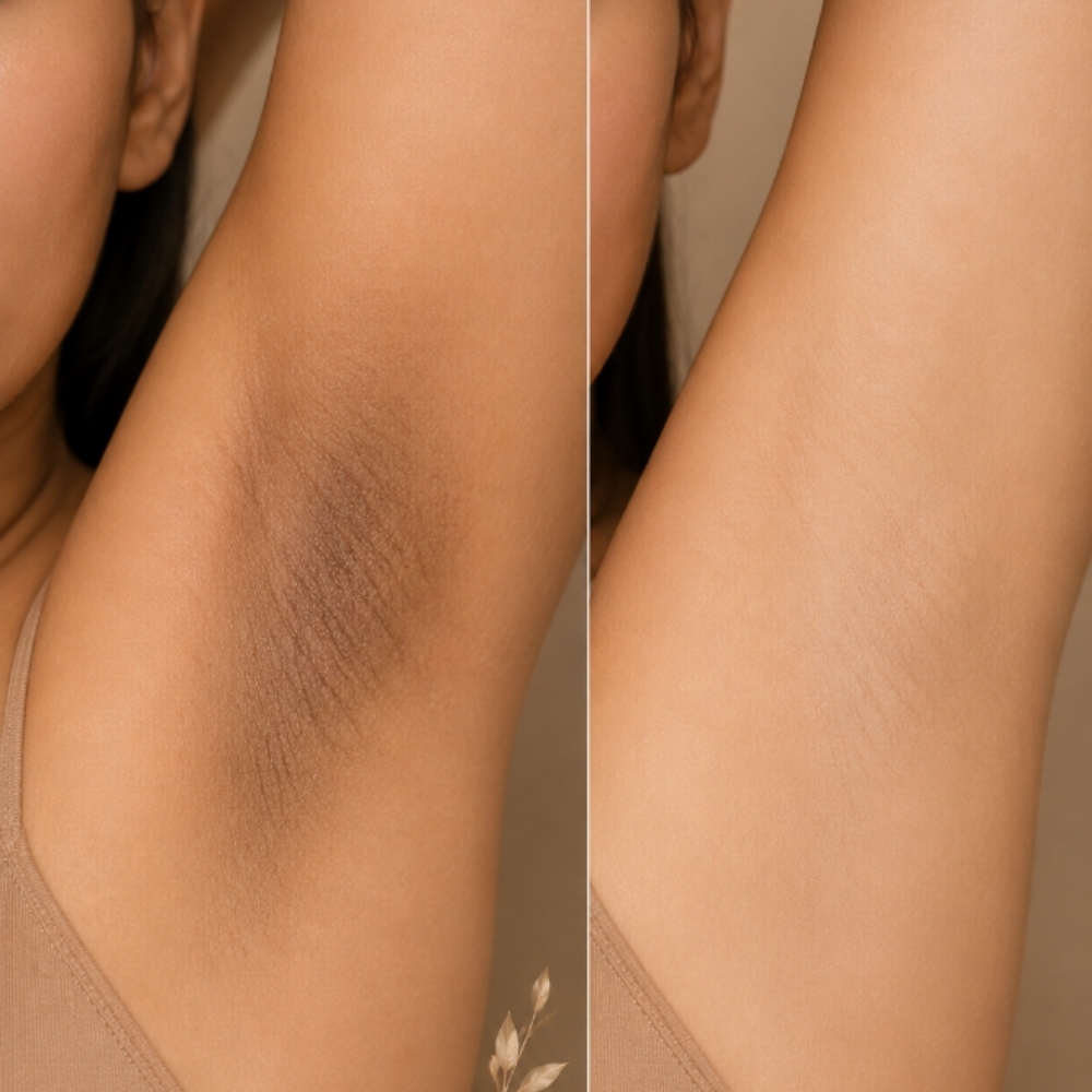 Underarms Brightening Facial at D'Luna Aesthetics, Brows & Wellness in Clearwater, FL