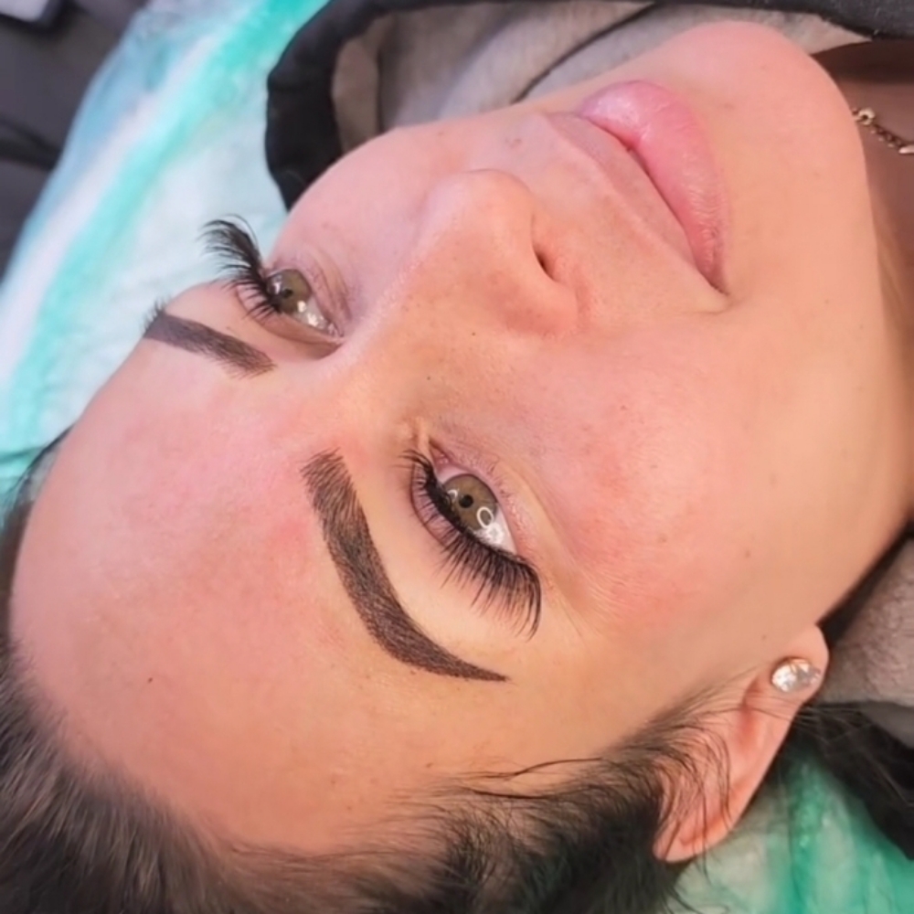 Brows PMU Correction– Previous Work at KC Permanent Makeup Academy & Studio in Apollo Beach, FL