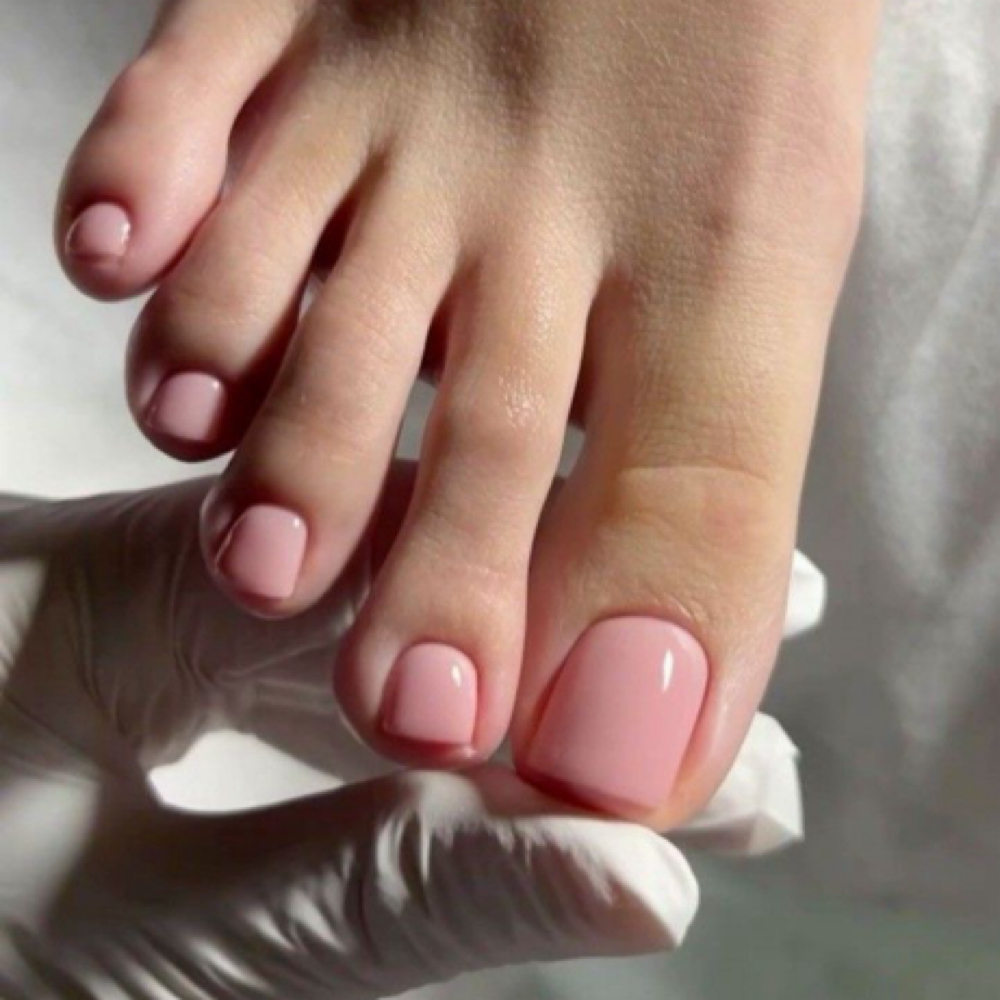 Builder Gel Pedi at Gold Dust in Ennis, MT
