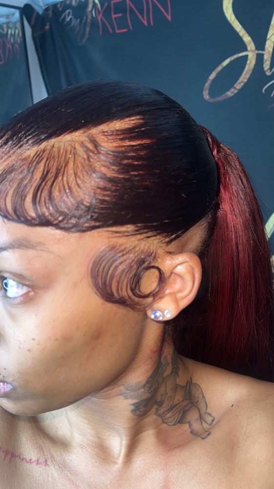 ONE FRONTAL PONY