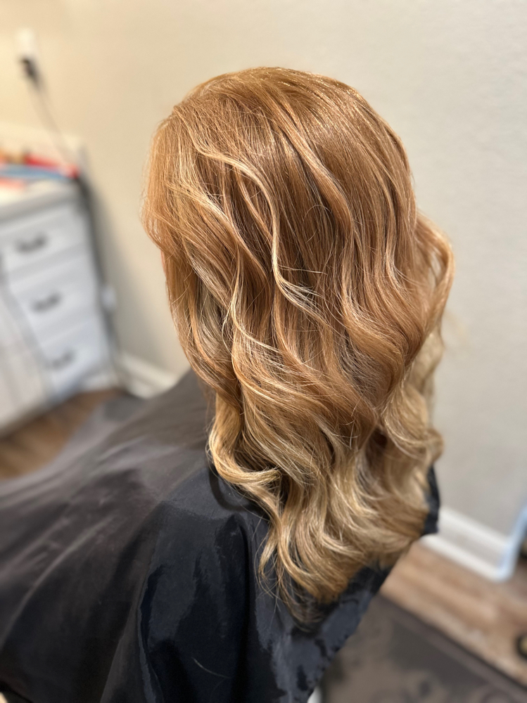 Shampoo blow Dry Style