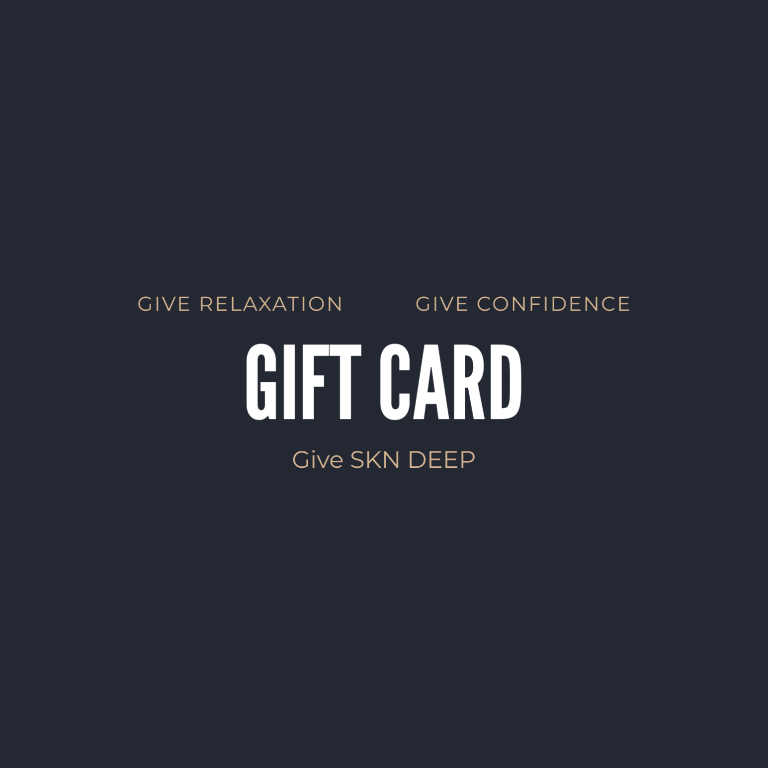 Gift card at SKN Deep by L&L in Peoria, AZ