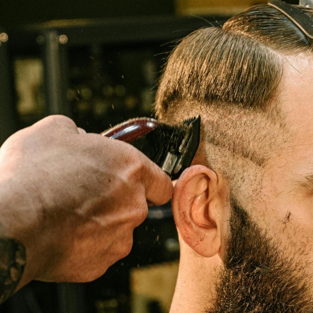 Men's Haircut at Grace & Grit Barber Co in Knoxville, TN