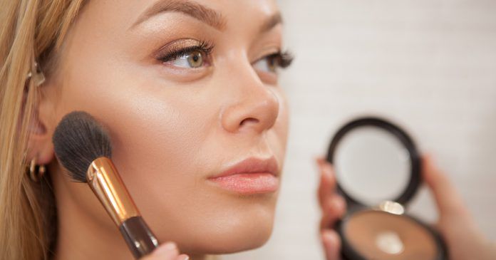 Pro Makeup Application in Salon