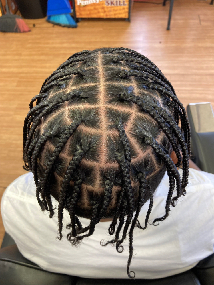Mens Plaits Full Head