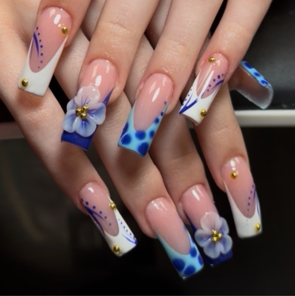 Long Full Set at Painted by Alina in Akron, OH