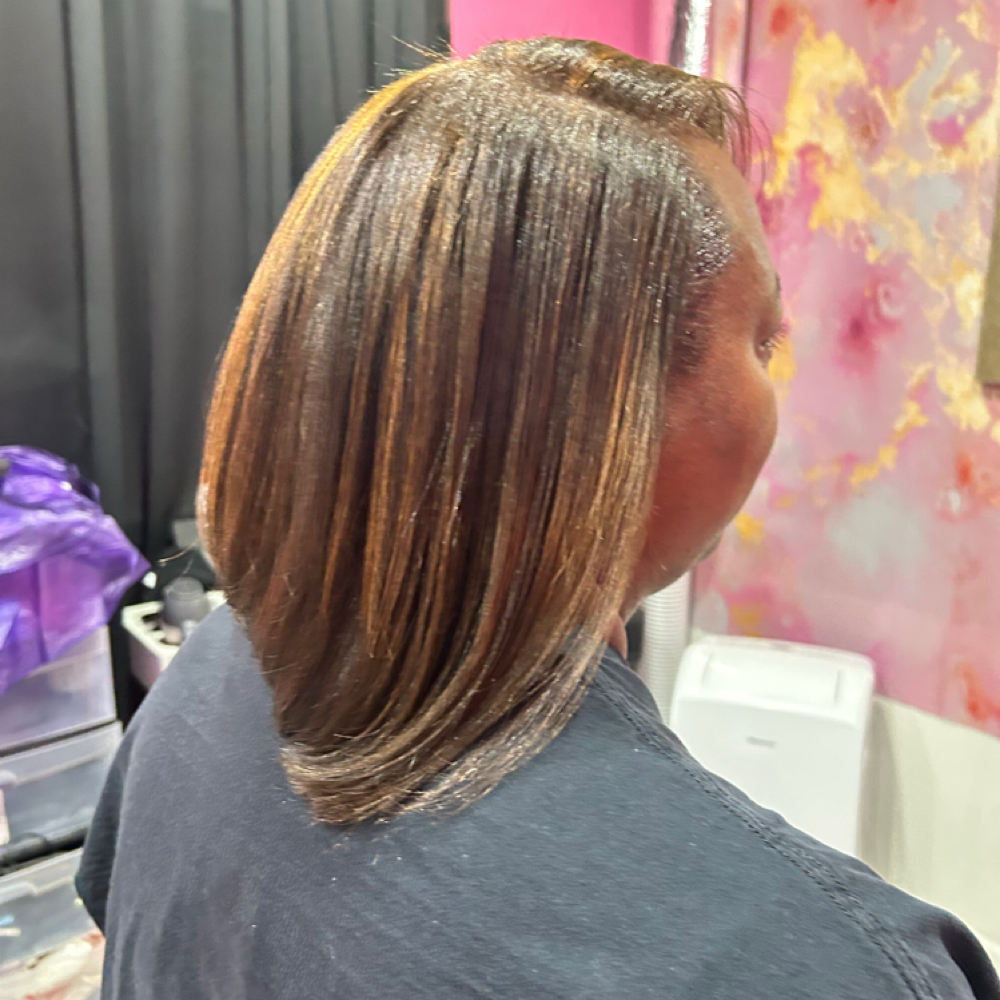 Balayage Hair Coloring at Lady Tea DFW Hair Clinic in Arlington, TX