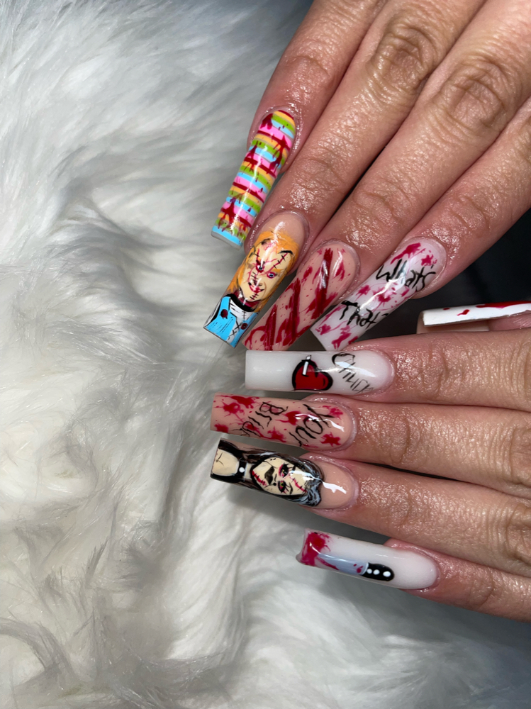 Hand Painted Fullset