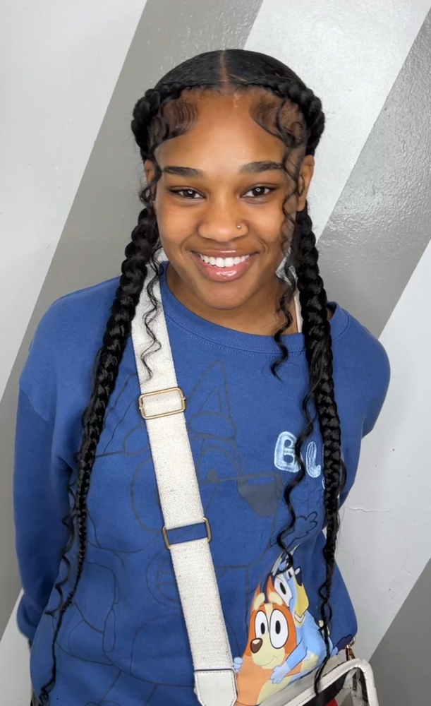 2 Braids at HairByYaya in San Francisco, CA