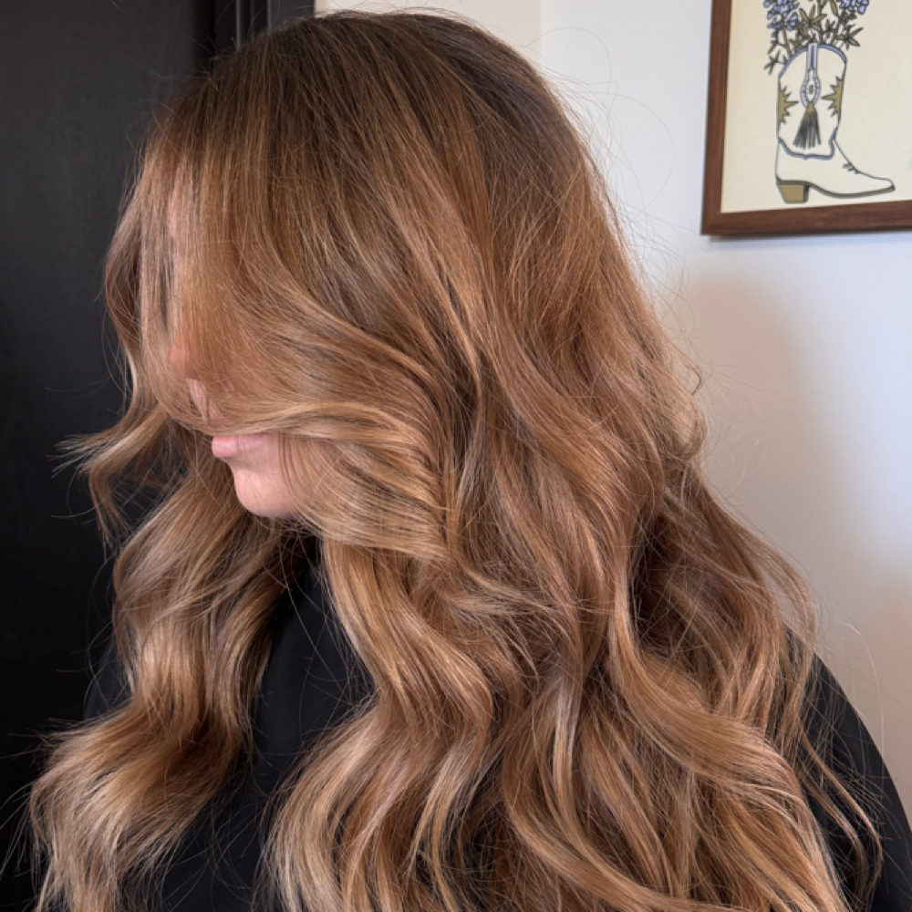 Teddy Bear Bronde at Nicole Allison in Kansas City, MO