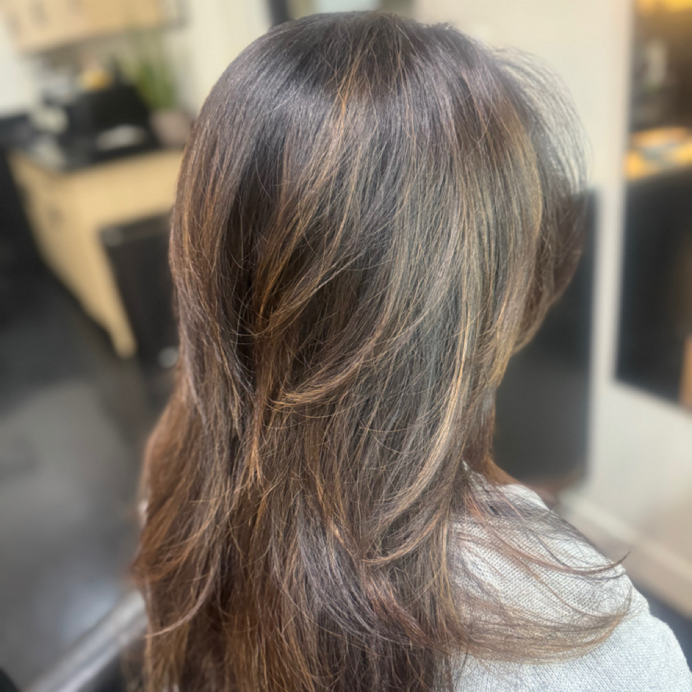 Highlights Full Head+Roots at Studio M for Beauty in La Verne, CA