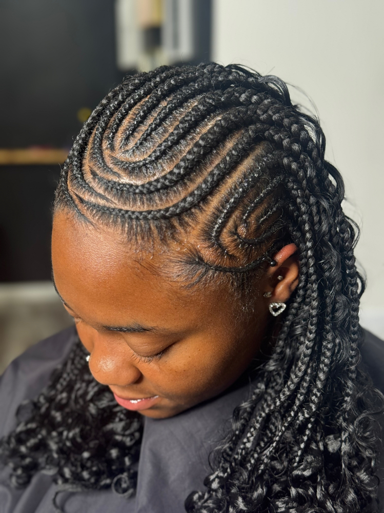 Tribal Braids at Beauty By Tati in Kansas City, KS