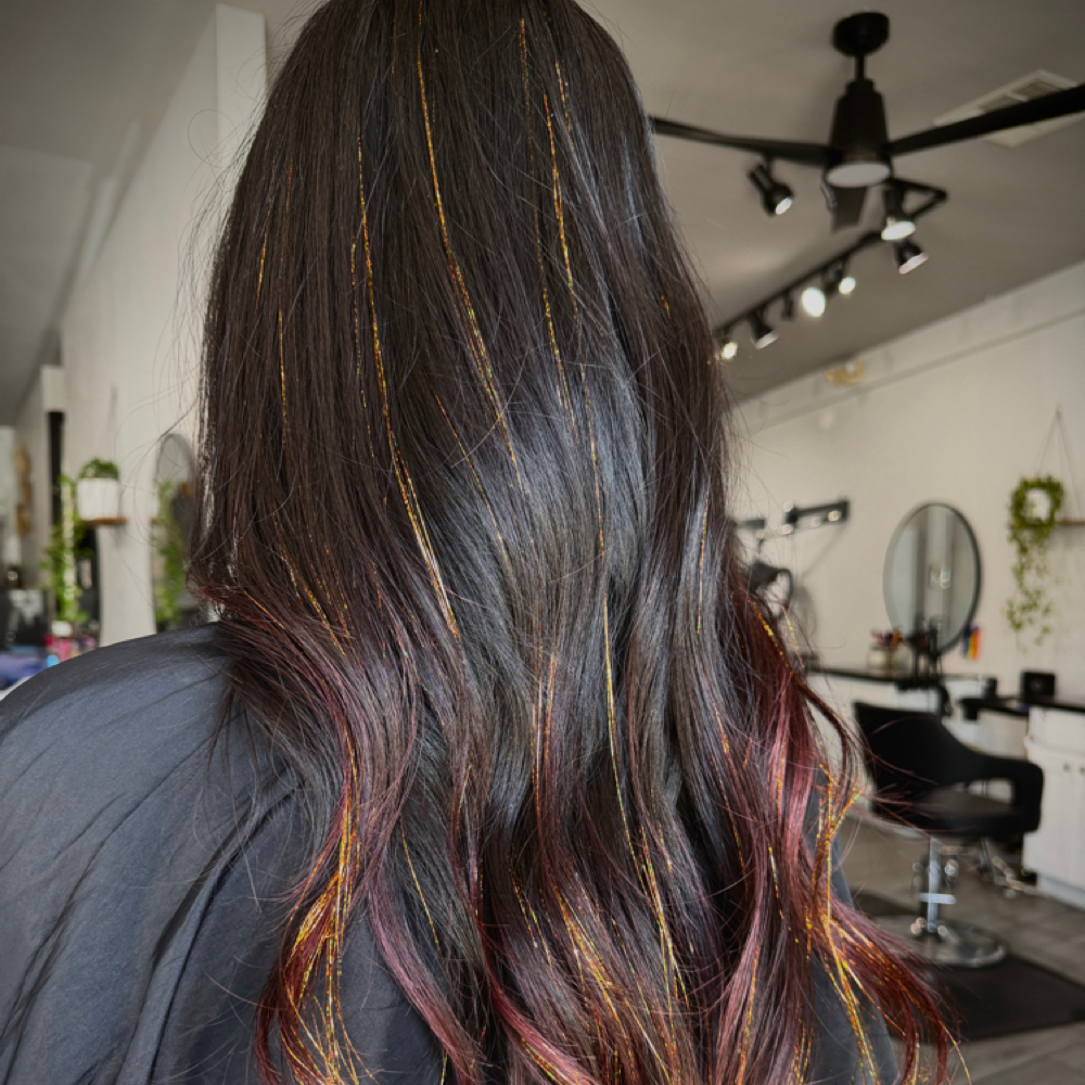 Hair Tinsels at Your Beauty Gal in Temecula in Murrieta, CA