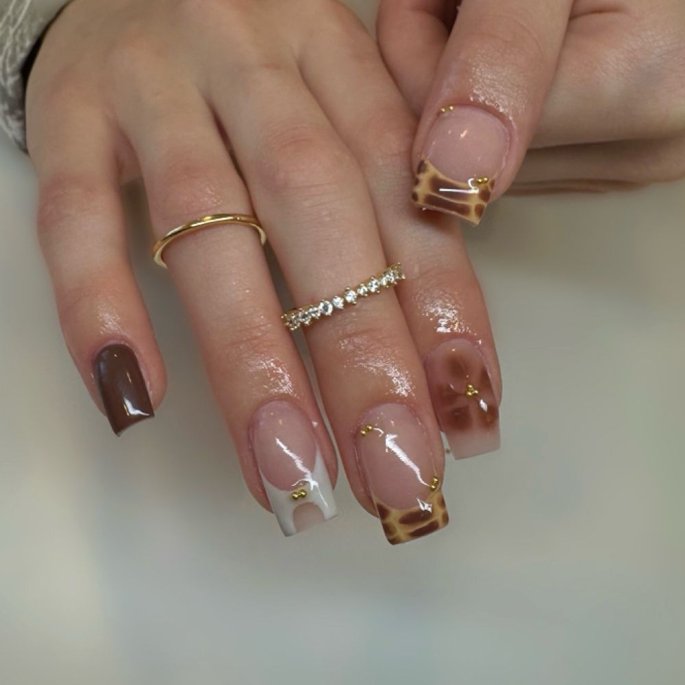 (Short) Acrylic Full-set at Hannalisanails in Mooresville, NC