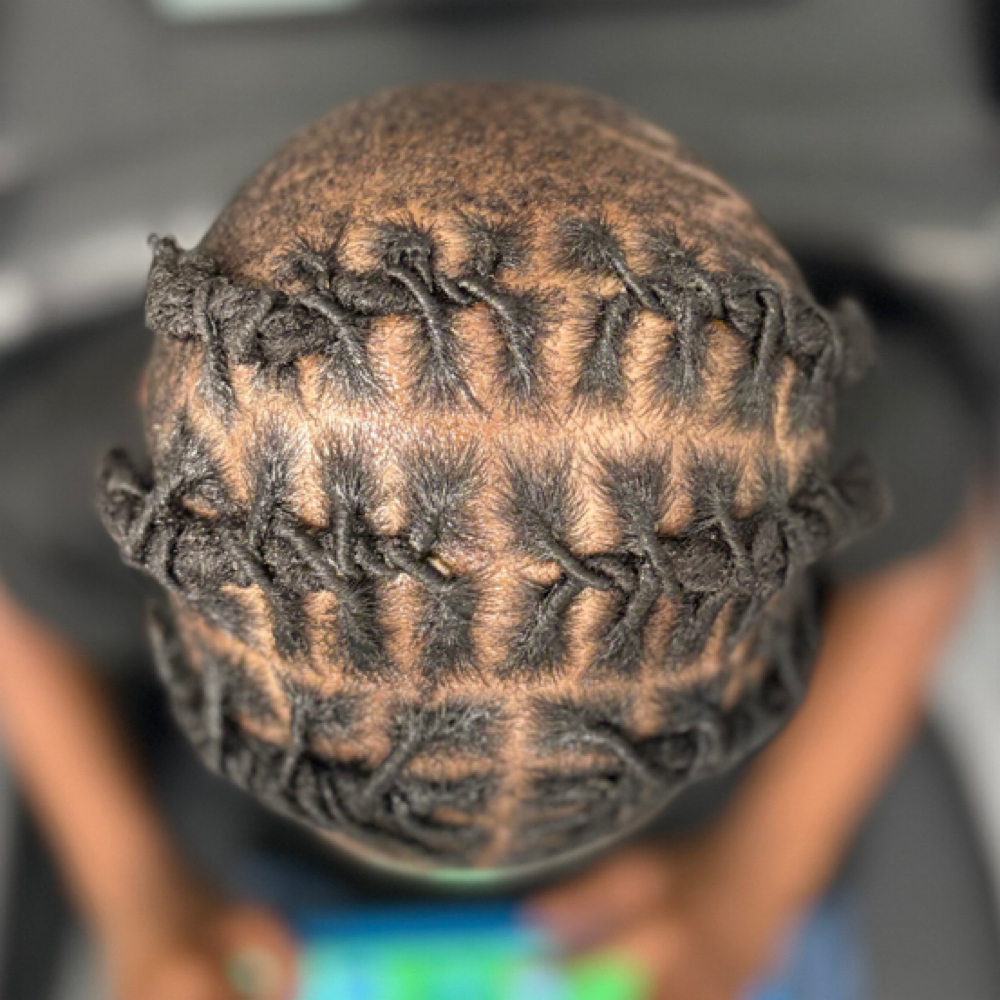 Bowl Length Loc Retwist