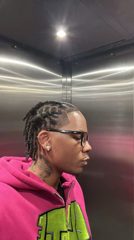 barrel twist (real hair)