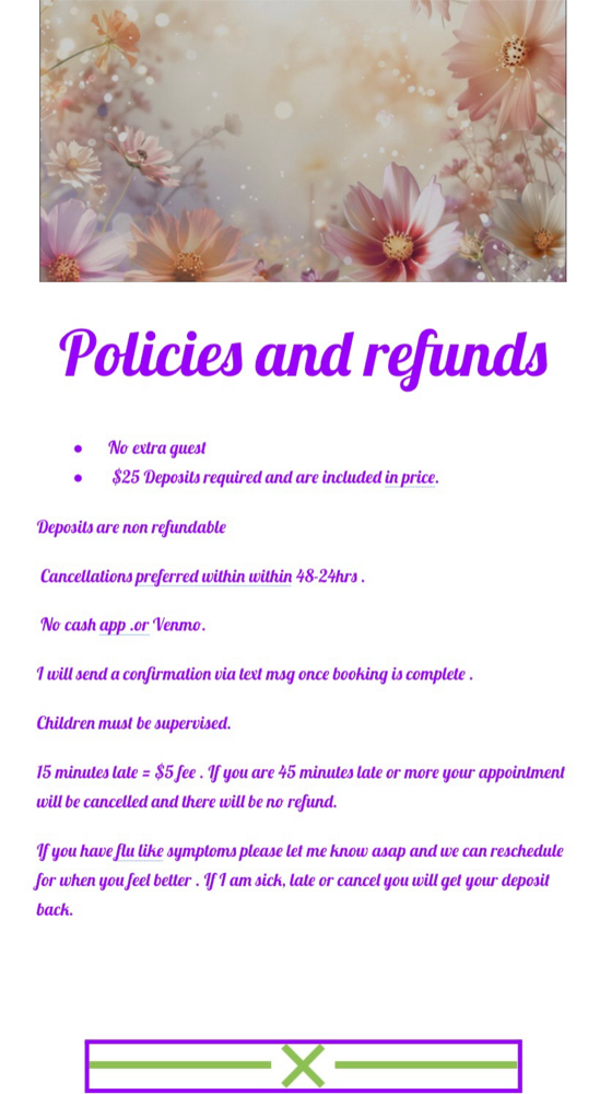 Policies And Refunds