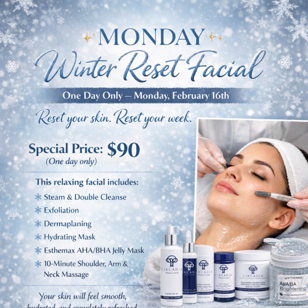 Winter Hydration Reset Facial at Double Up Boutique in Warwick, RI