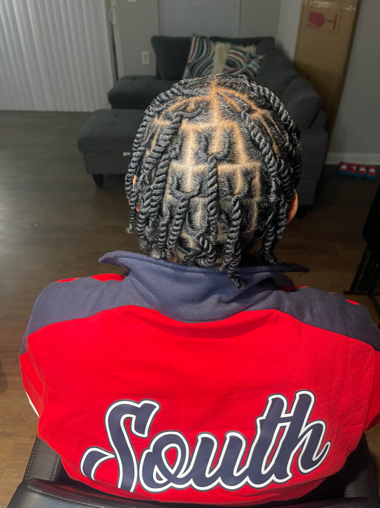 Men Loc Illusion Twist