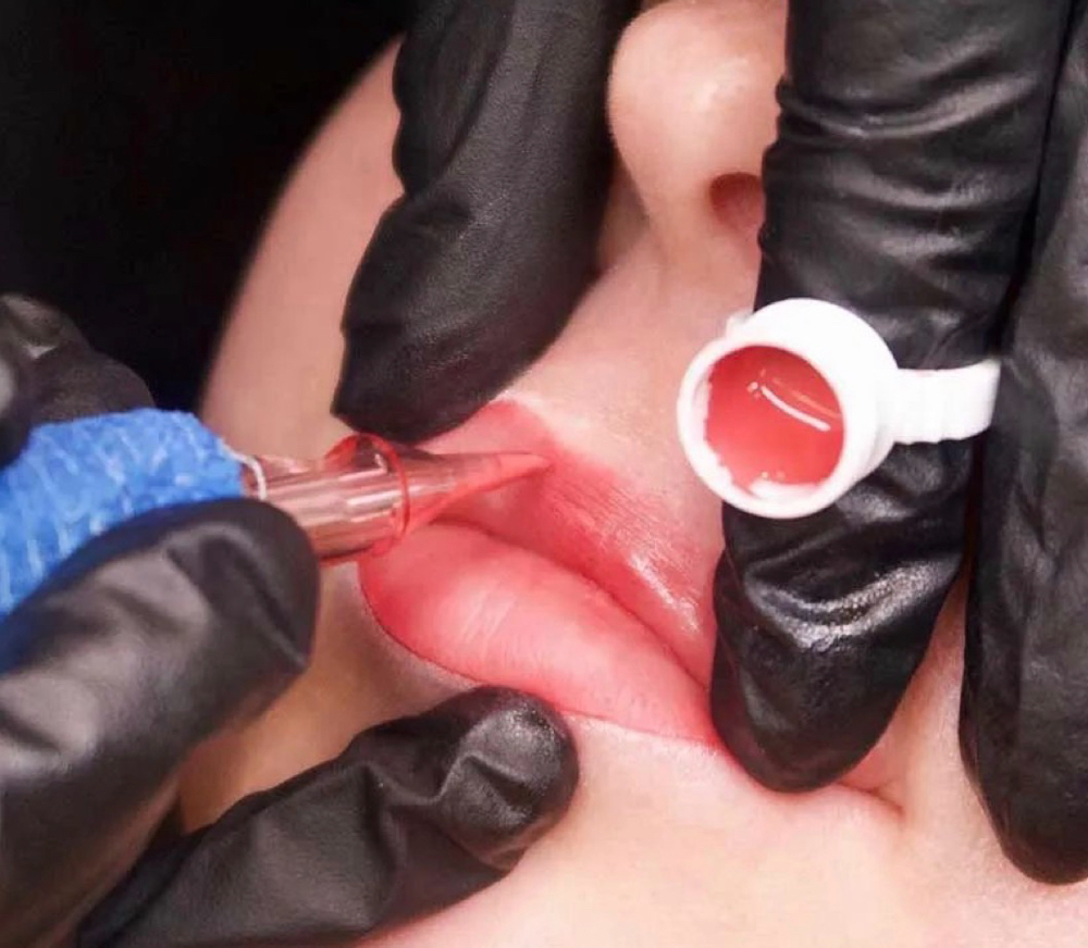 Lip Blushing at Lianas Beauty Haven Studio in saint james, NY