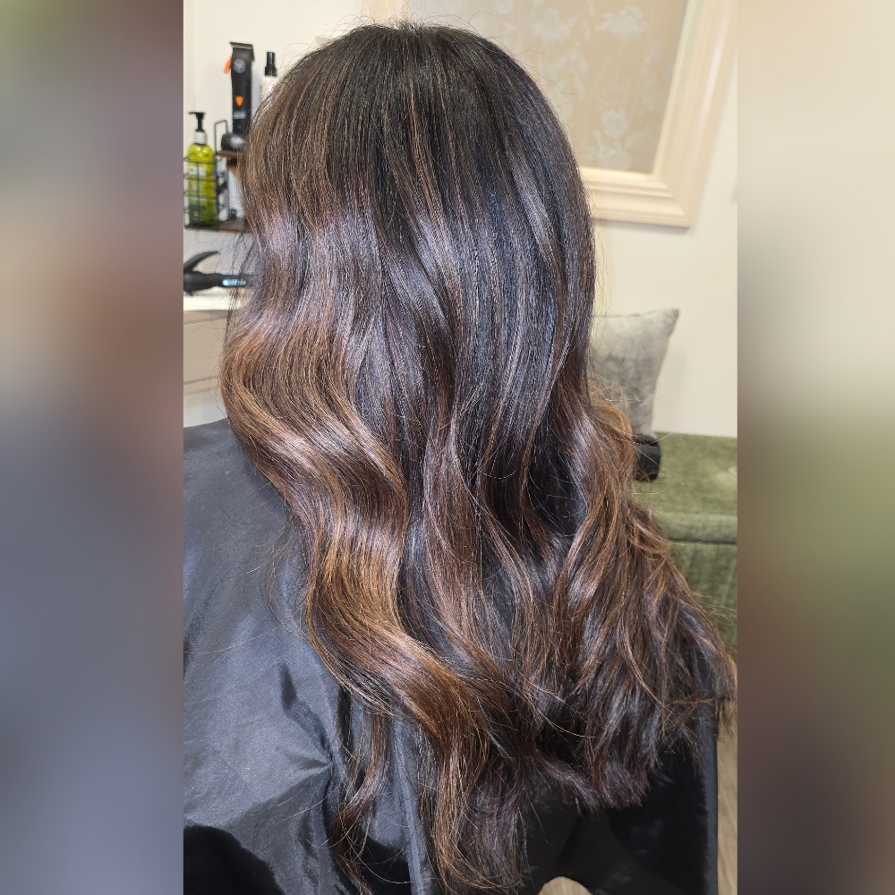 Partial Highlight at Visions Hair in Redondo Beach, CA