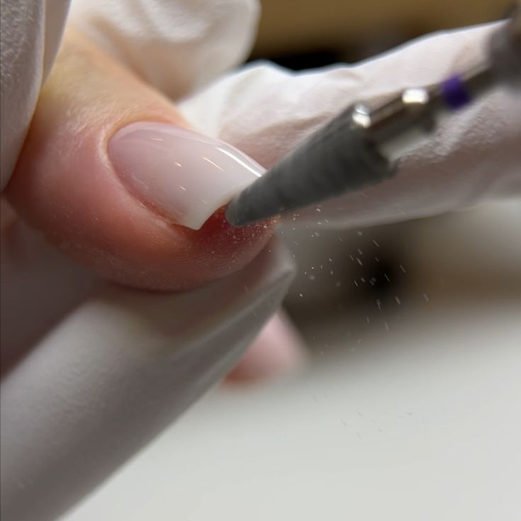 Fill in nails at Saturia Nails in Cumming, GA