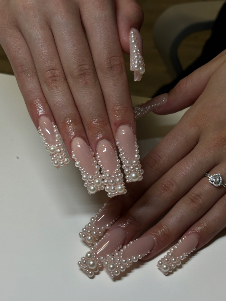 Acrylic Extra Long Full Set