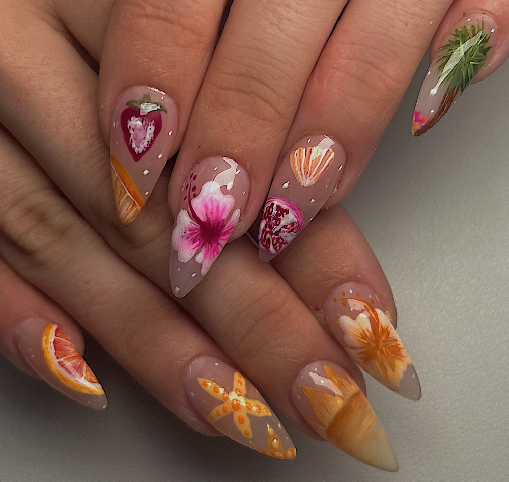 Long Hard Gel Full Set