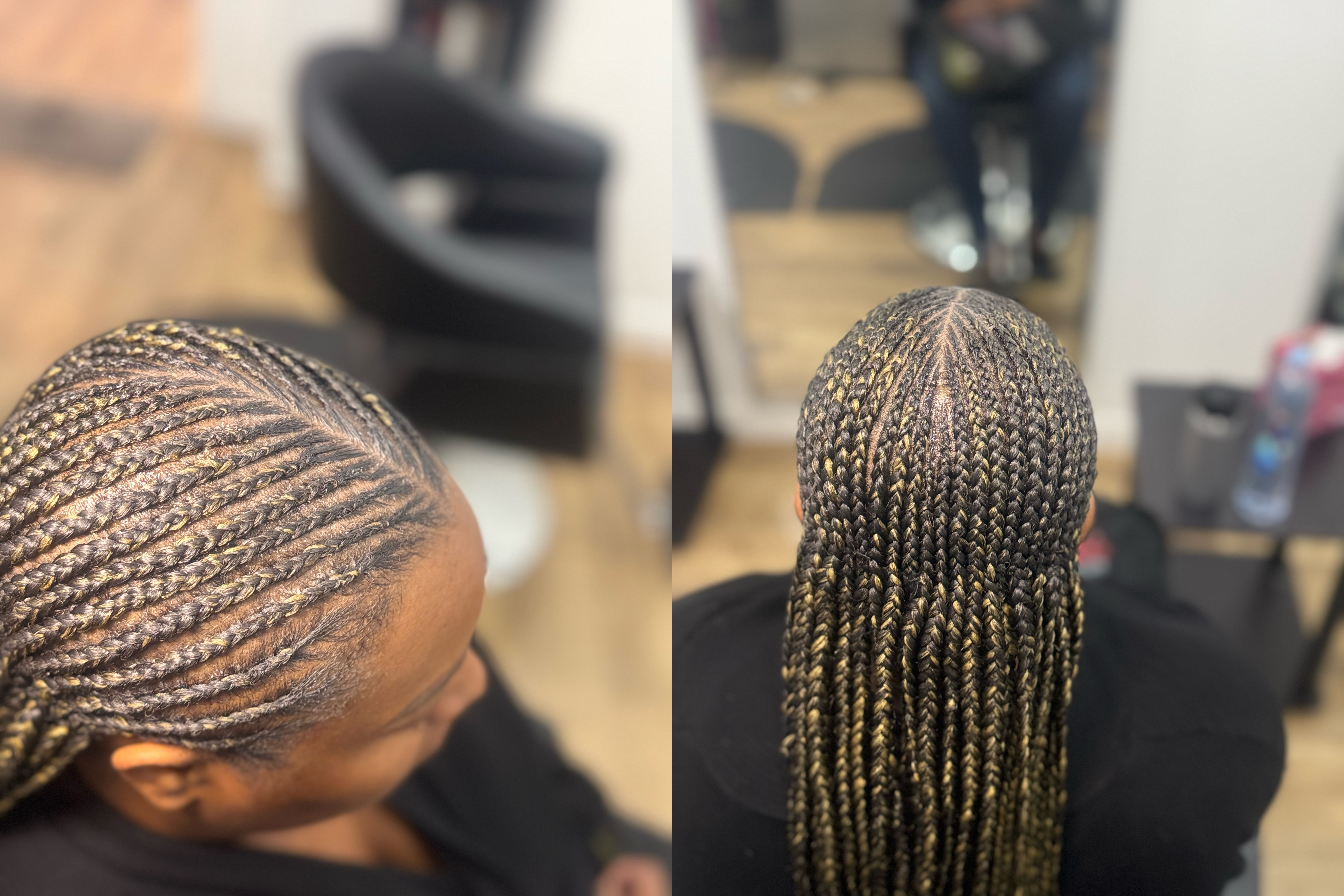 Small Feed In 30 Braids at Michou  HairBraiding in Anaheim, CA