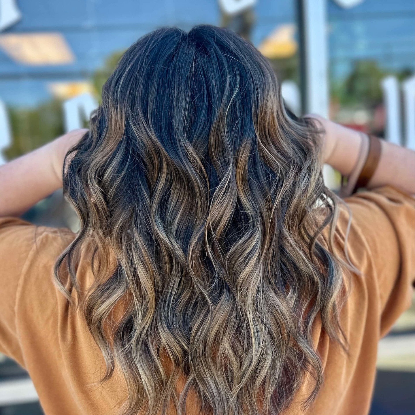 Balayage and Base Color at Drop Dead Gorgeous Hair Studio in Knoxville, TN