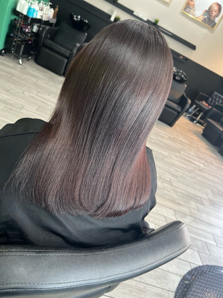 Relaxer Retouch, Ends Maint/Haircut