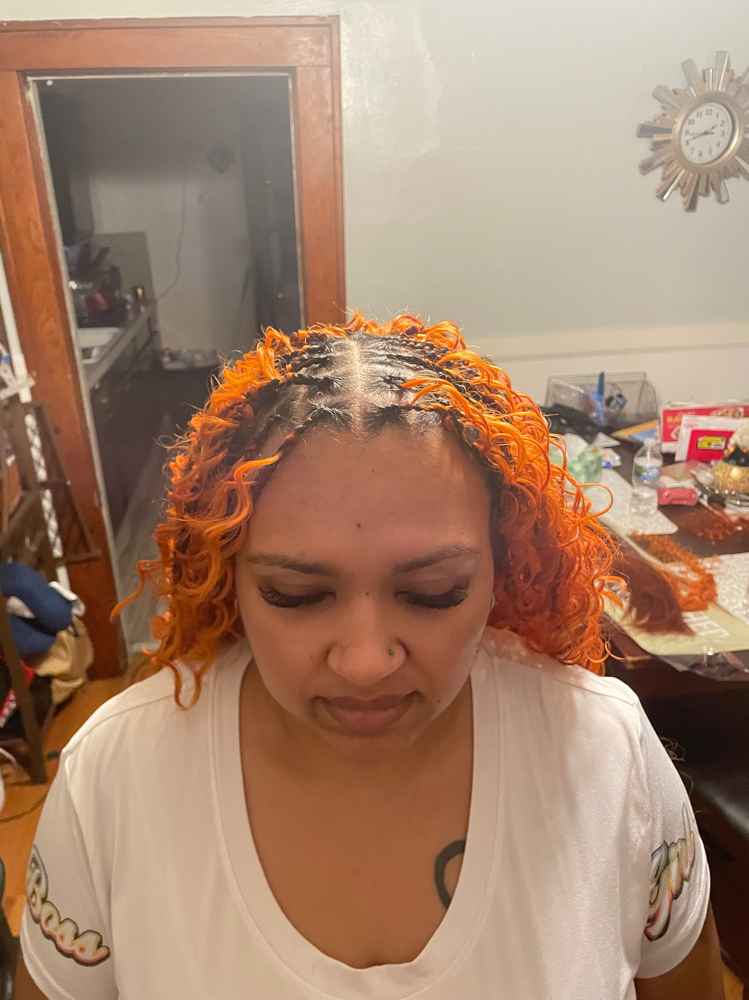 Boho Knotless Braids+ Sewin