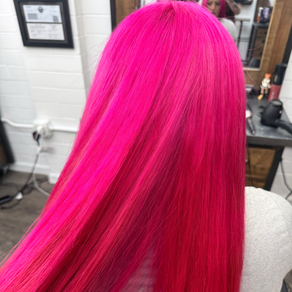 Fantasy Color at BusyScissorhands in Vista, CA