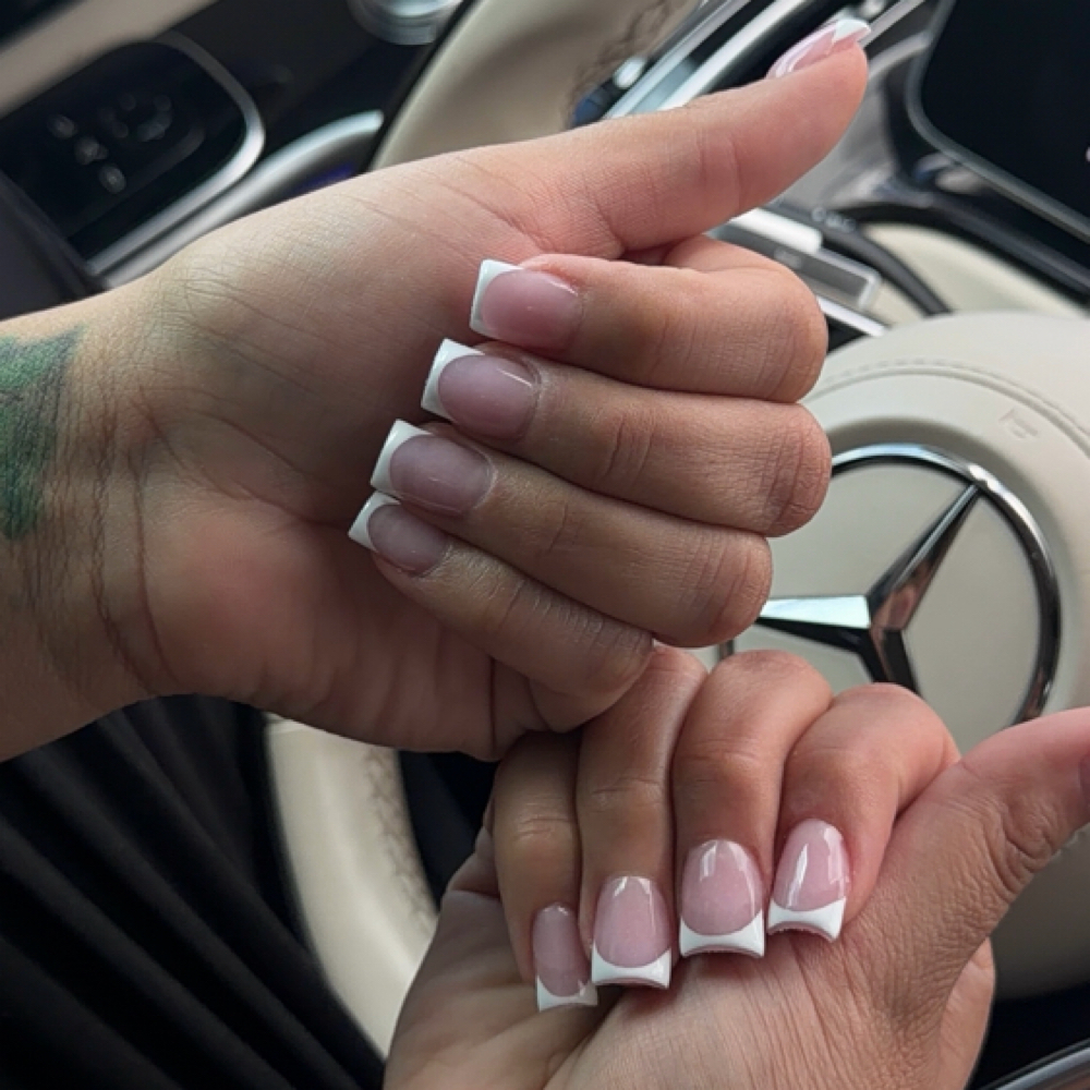 FRENCH TIP Nail Sets at Sacred Lux Studio in Palm Bay, FL